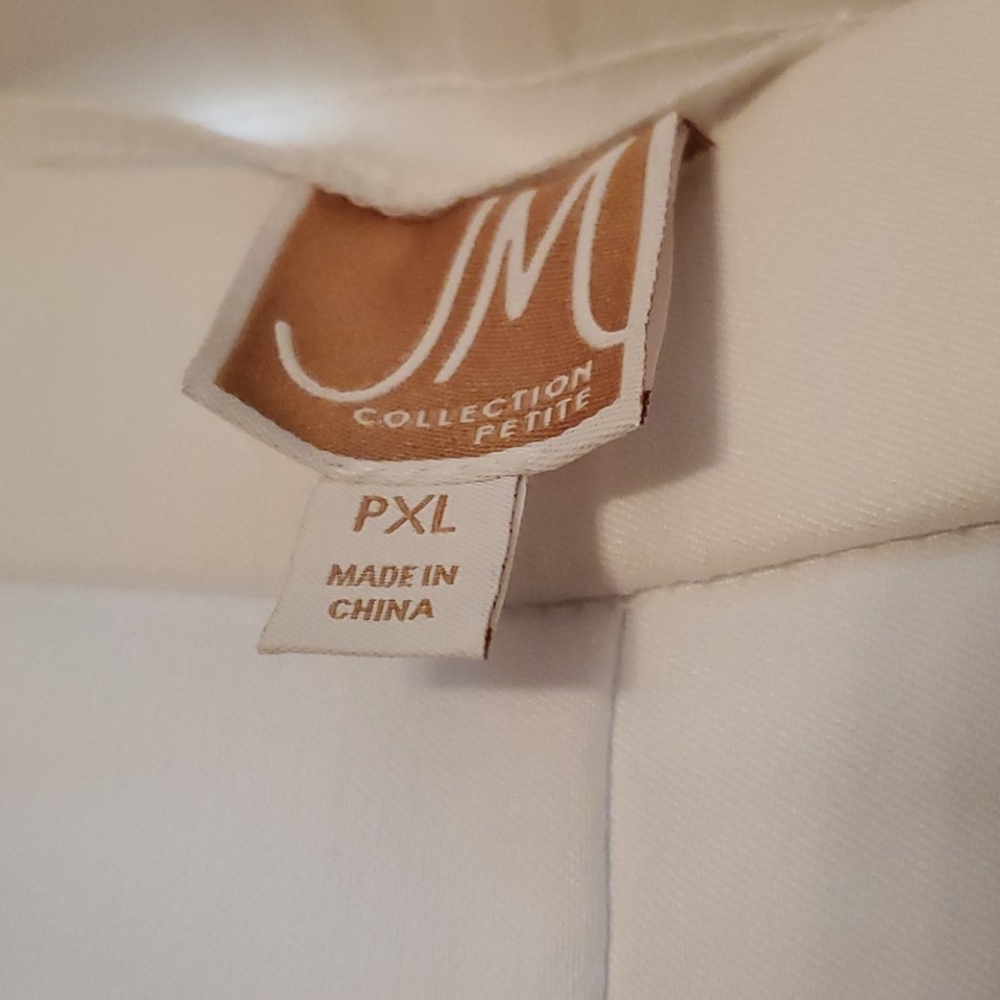 JM Collection White Pants - Picture 3 of 6